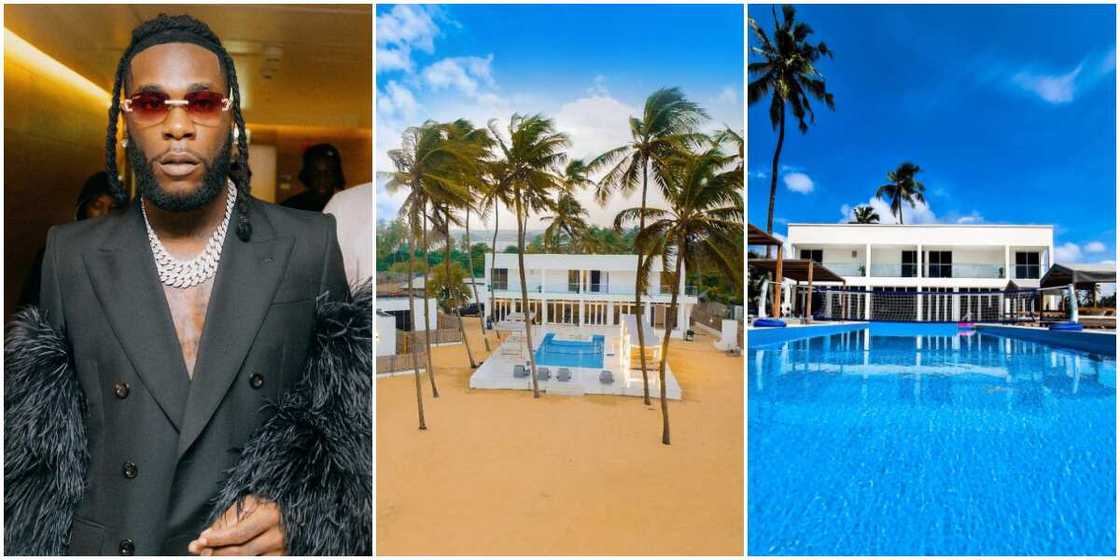 Burna Boy seen chilling in luxury beach house, vows to buy property from owners Burna Boy seen chilling in luxury beach house, vows to buy property from owners