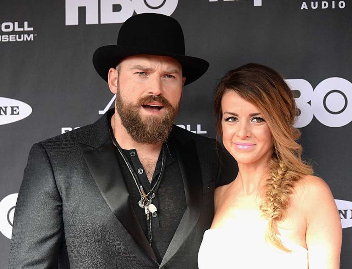 Musician Zac Brown and Shelly Brown