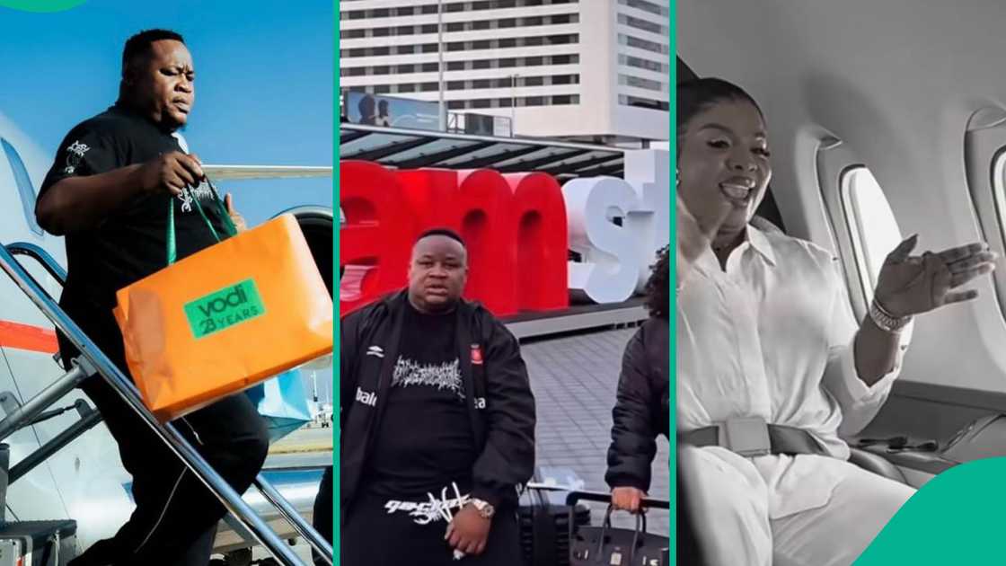 Cubana Chief Memas Jets para o casamento de Davido Cubana Chief Memas Jets para o casamento de Davido