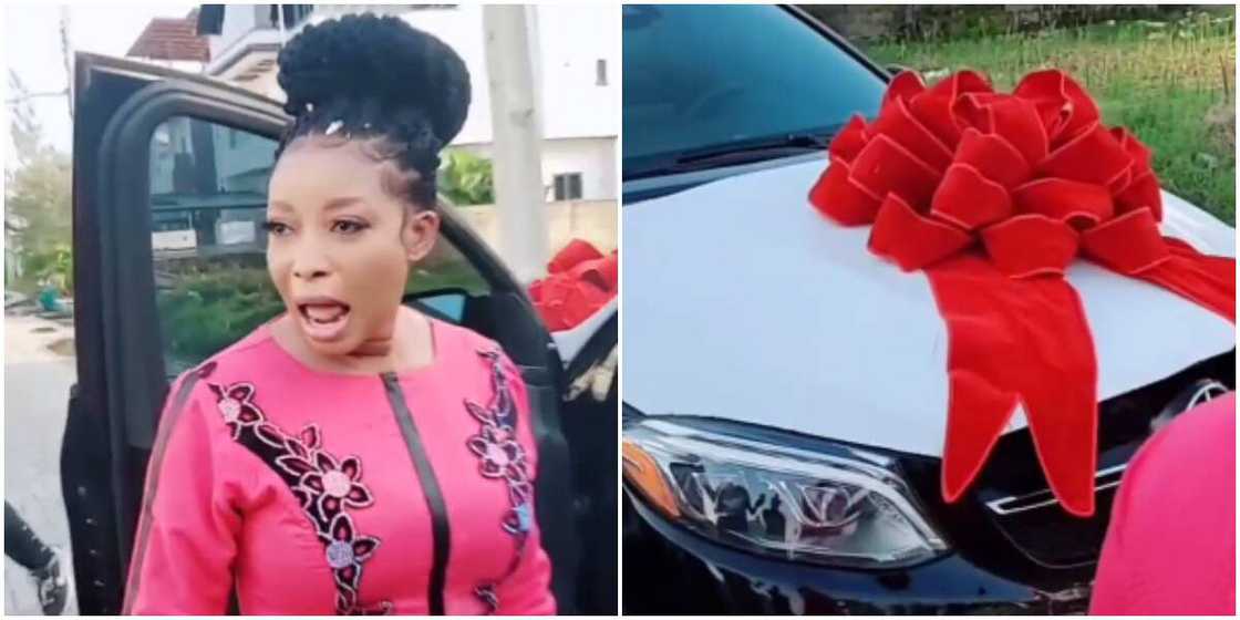 Lizzy Anjorin gets anniversary surprise Lizzy Anjorin gets anniversary surprise