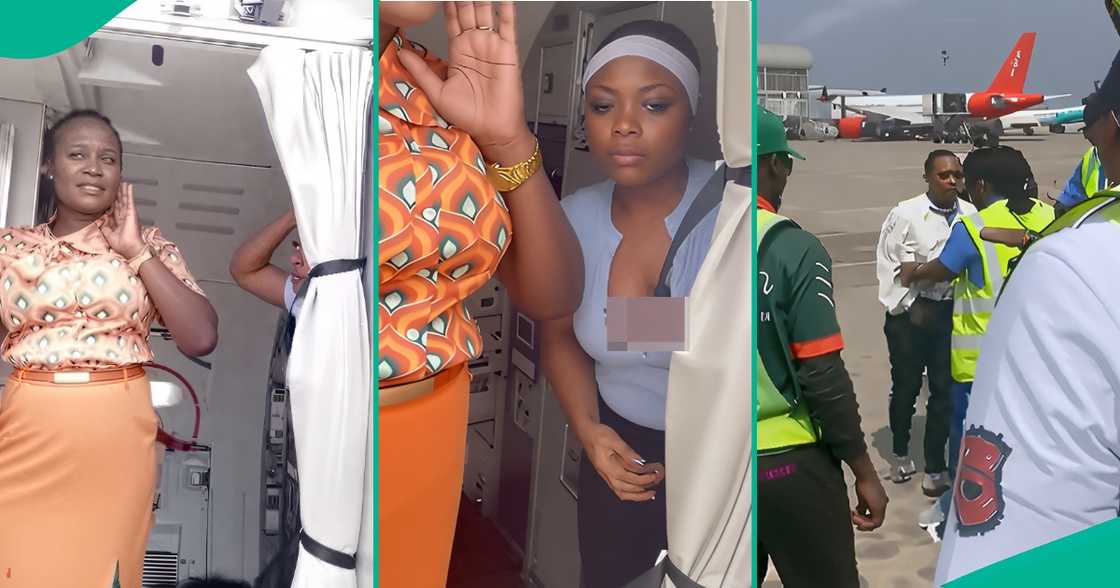 A rare video raises fresh questions about drama between Comfort Emmanson and an Ibom Air hostess A rare video raises fresh questions about drama between Comfort Emmanson and an Ibom Air hostess