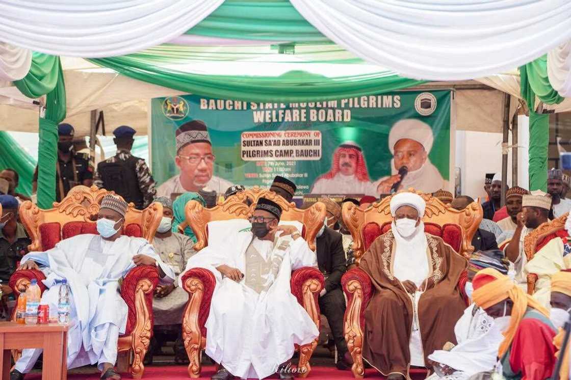 Gwamnatin jihar Bauchi ta sanyawa sabon sansanin alhazan sunan Sarkin Musulmi