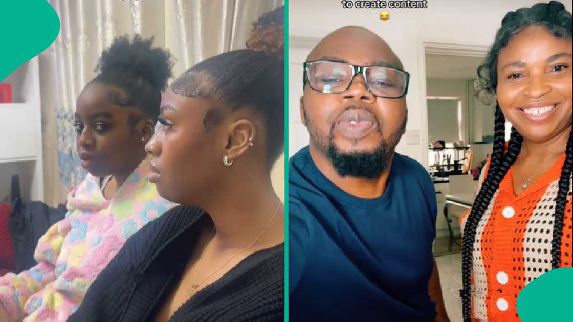 Mother insists that her two children all look like her husband. Mother insists that her two children all look like her husband.