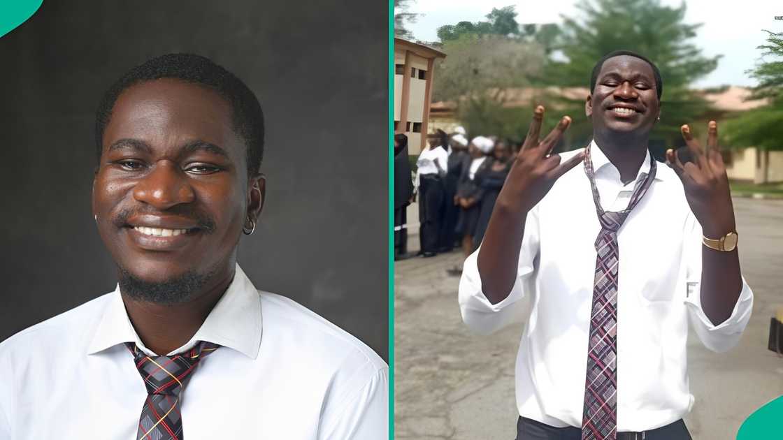 A University of Ibadan student, Avwerosuoghene Great Esosuakpo, whose father is a lawyer bags law degree