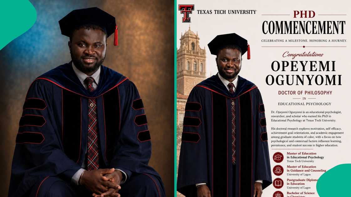 UNILAG graduate rejoices as he bags PhD degree from Texas Tech University, US UNILAG graduate rejoices as he bags PhD degree from Texas Tech University, US