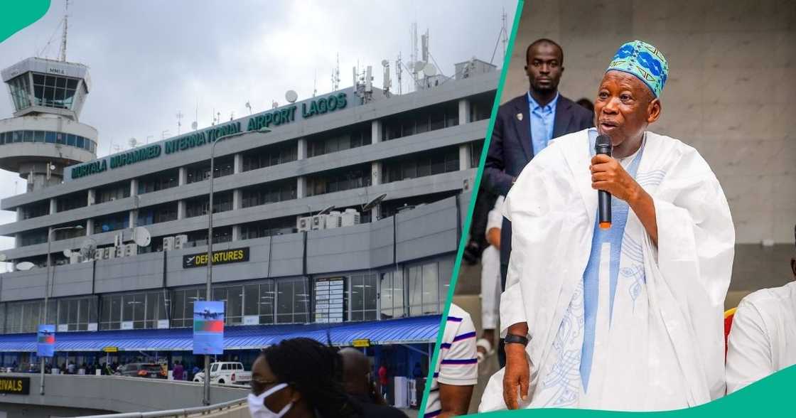 Abdullahi Ganduje, former APC chairman, finally speaks out following his official inauguration as chairman of the FAAN board. Abdullahi Ganduje, former APC chairman, finally speaks out following his official inauguration as chairman of the FAAN board.