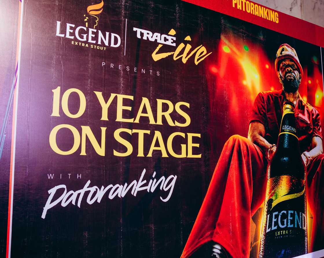 Legend Extra Stout x TRACE Live Celebrates A Legendary Night of Music with Patoranking