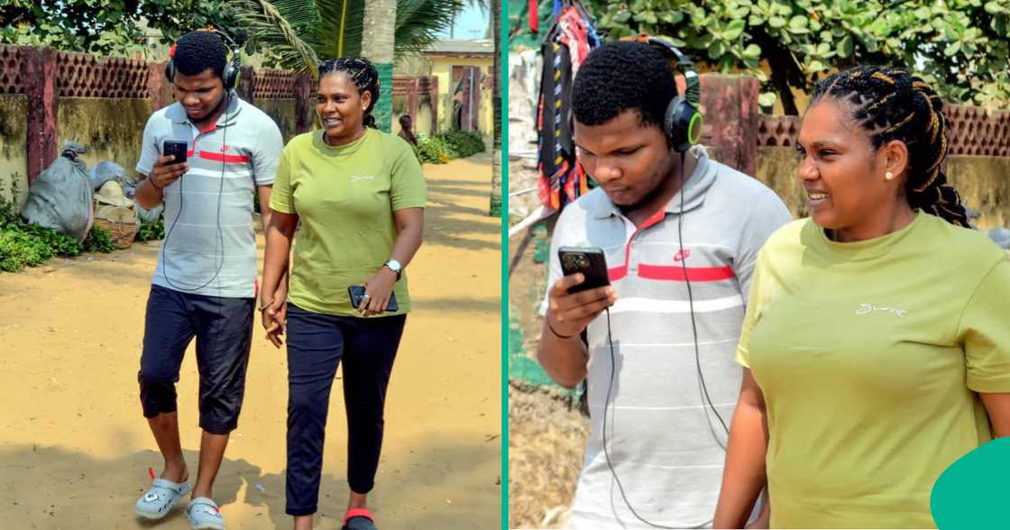 Nigerian mother seeks virtual job for visually impaired 21-year-old son.