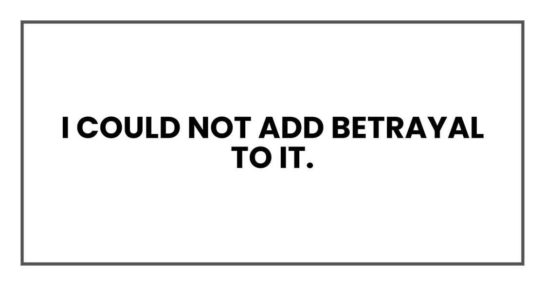 Burden of silence. Burden of silence.