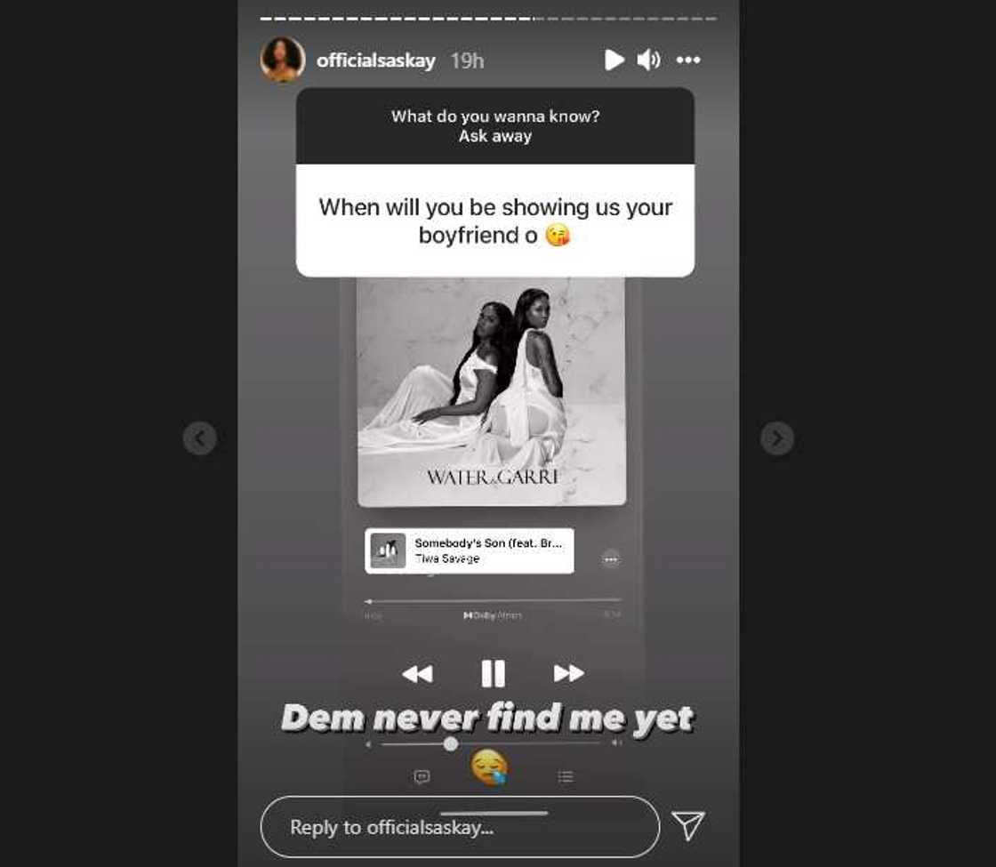 BBNaija’s Saskay BBNaija’s Saskay