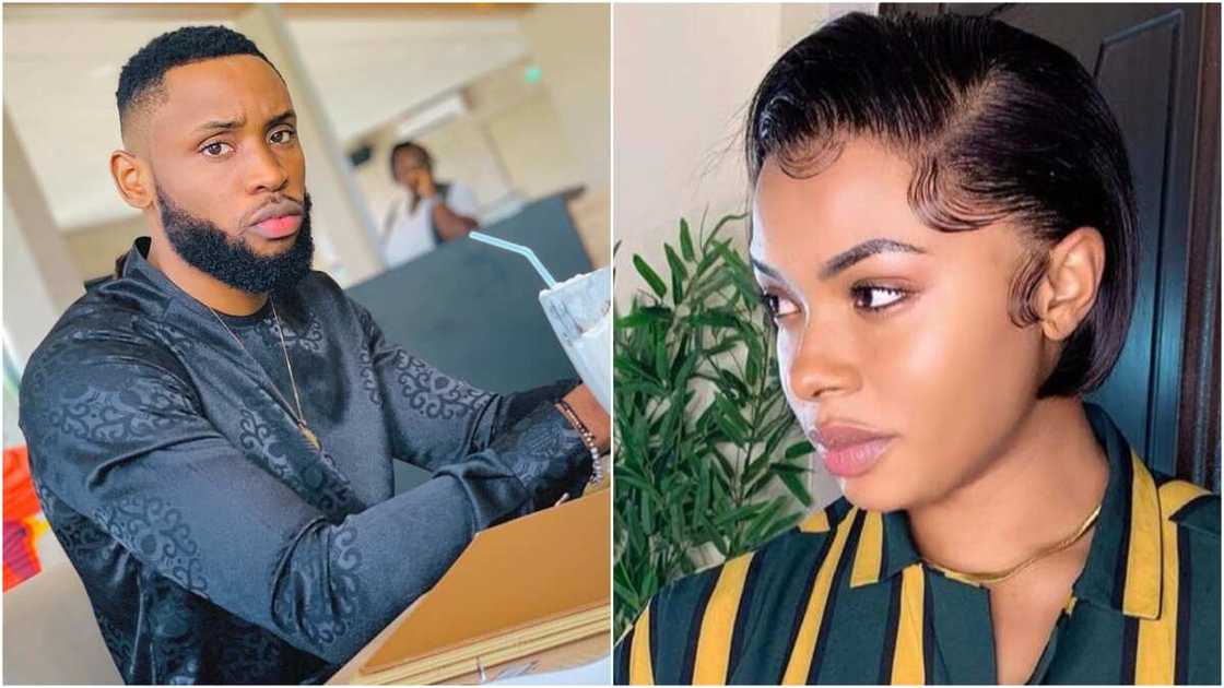 BBNaija's Liquorose and Emmanuel BBNaija's Liquorose and Emmanuel