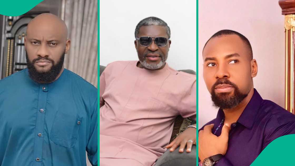 Yul Edochie calls Kanayo O. Kanayo stupid in message to his brother, Linc.