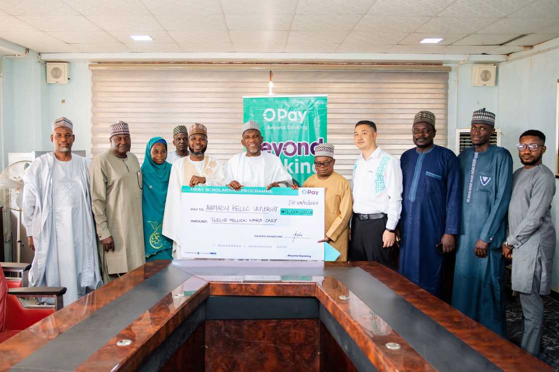 OPay Grants N12million Scholarship to 40 Ahmadu Bello University Zaria Students OPay Grants N12million Scholarship to 40 Ahmadu Bello University Zaria Students