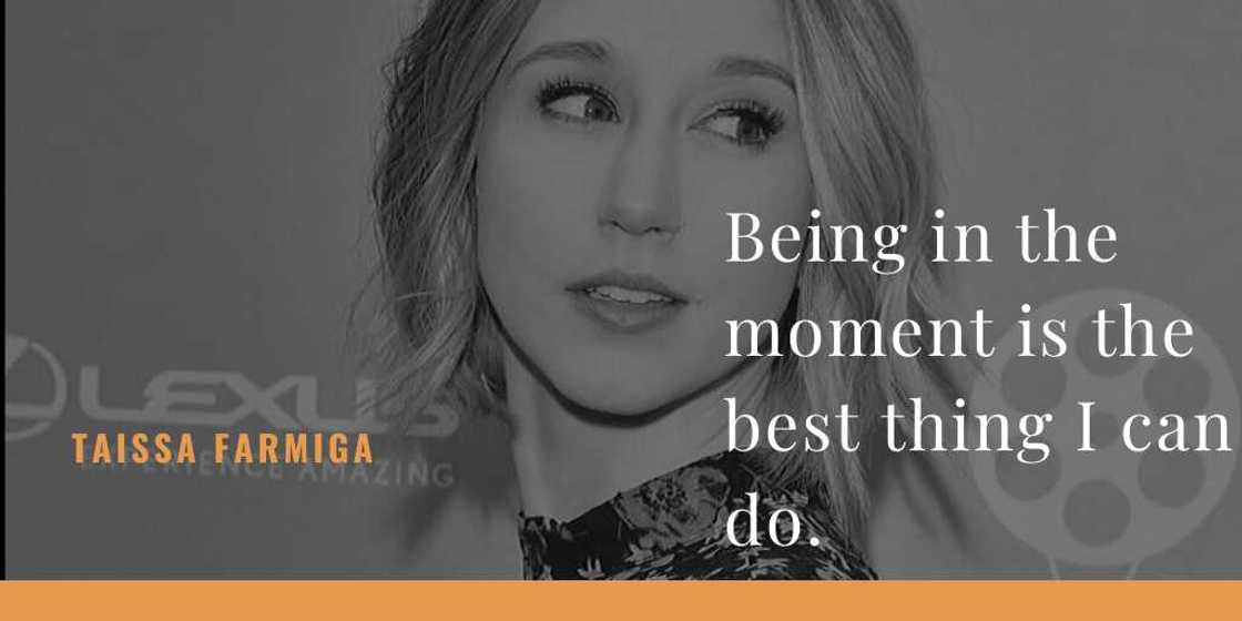 Taissa Farmiga Taissa Farmiga