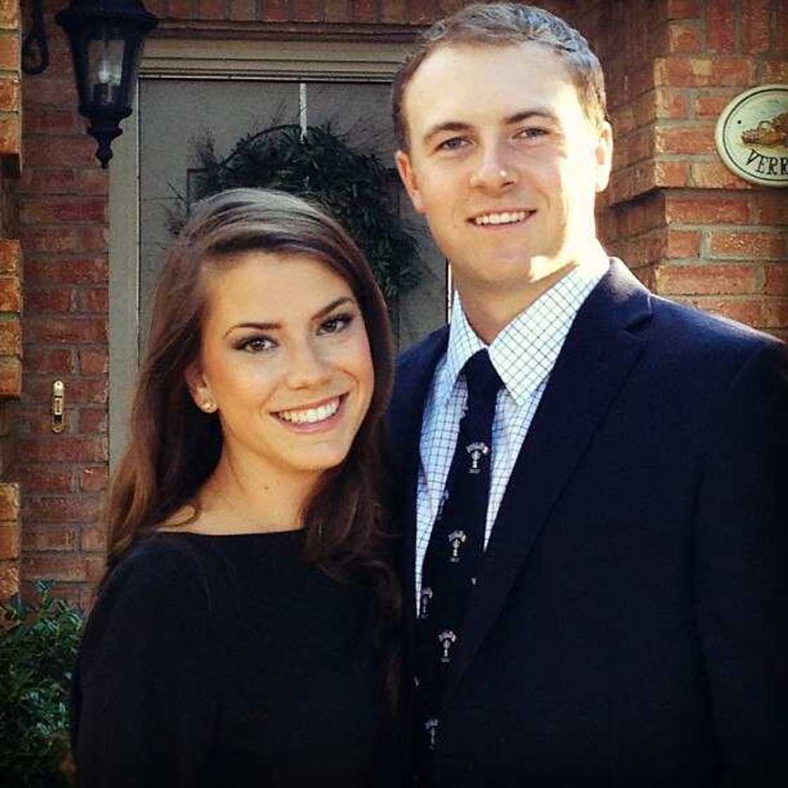 Annie Verret and Jordan Spieth Annie Verret and Jordan Spieth
