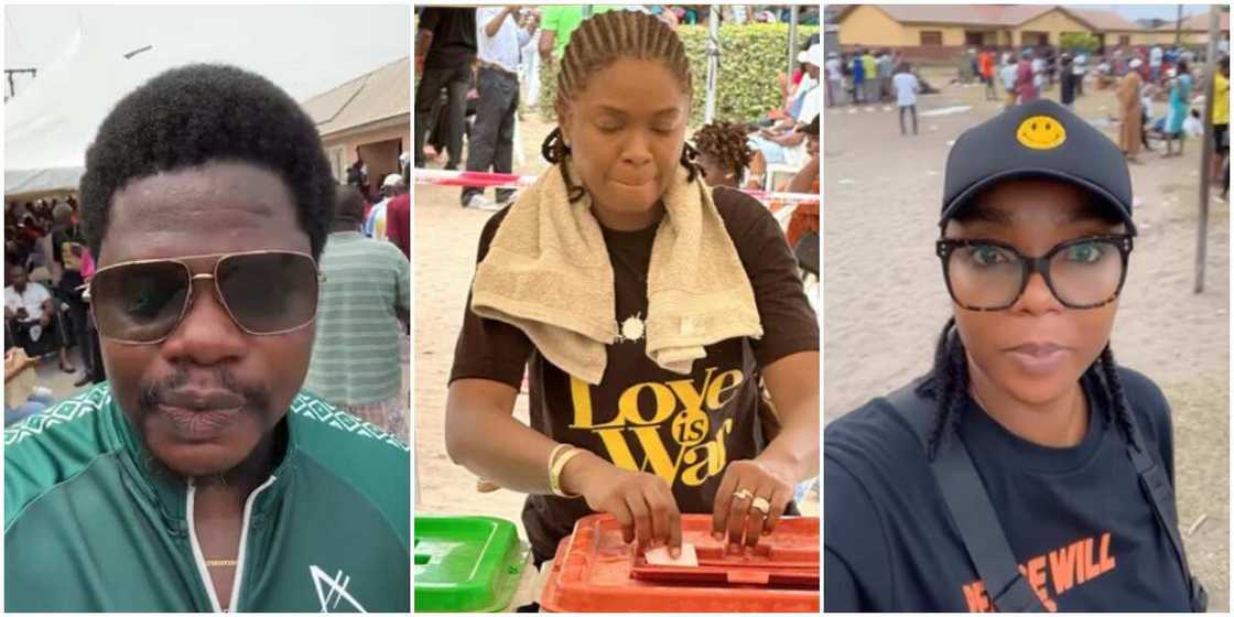 Celebs on election day Celebs on election day