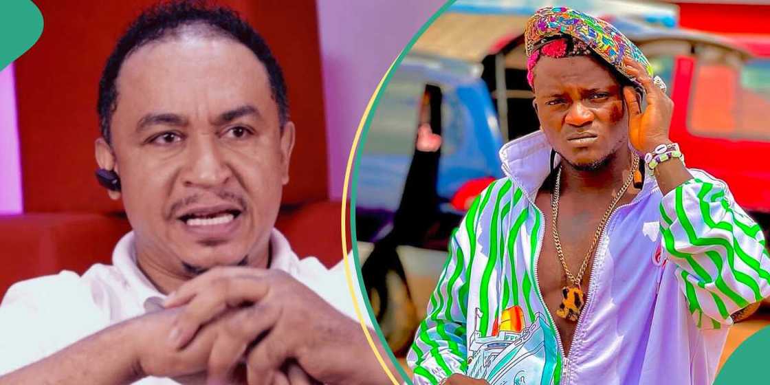 Portable joins Daddy Freeze's online church service. Portable joins Daddy Freeze's online church service.