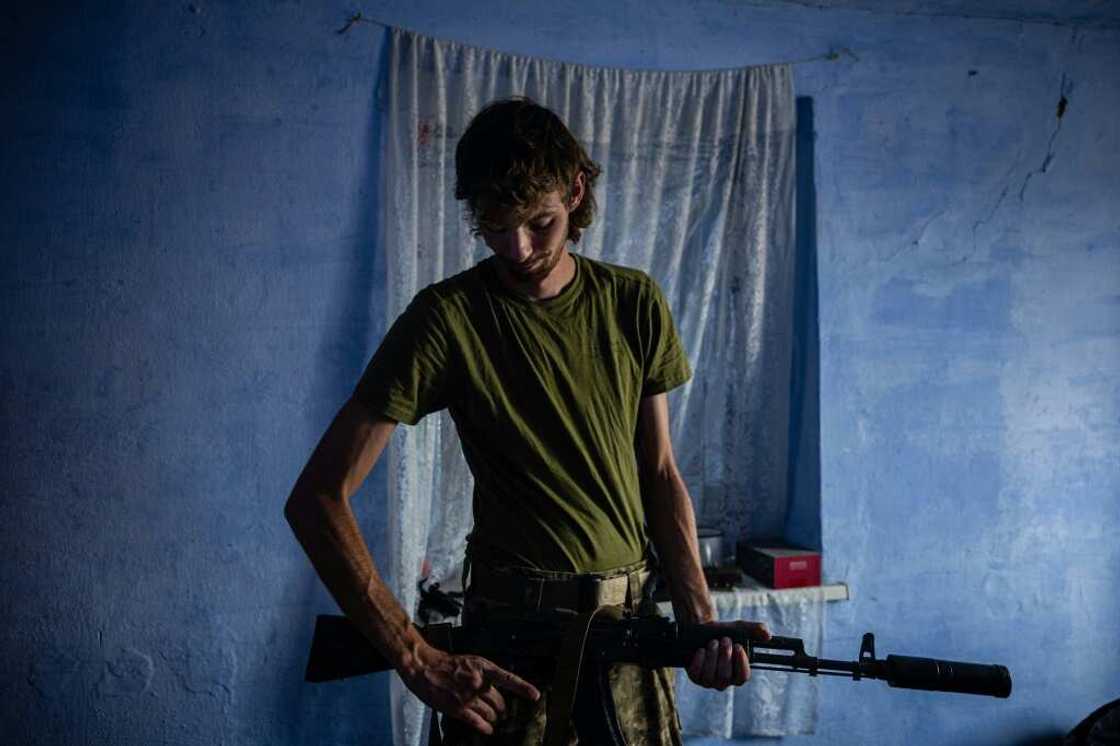 Despite the mullet that earned him his "Rockstar" nickname, Gideon Rinehardt spent four years serving with the US National Guard Despite the mullet that earned him his "Rockstar" nickname, Gideon Rinehardt spent four years serving with the US National Guard