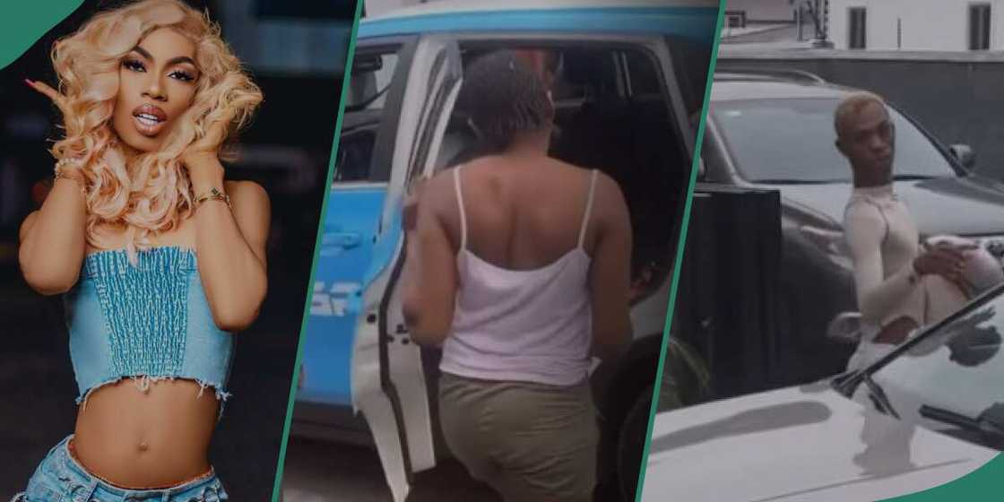 James Brown allegedly arrests lady who assaulted him. James Brown allegedly arrests lady who assaulted him.