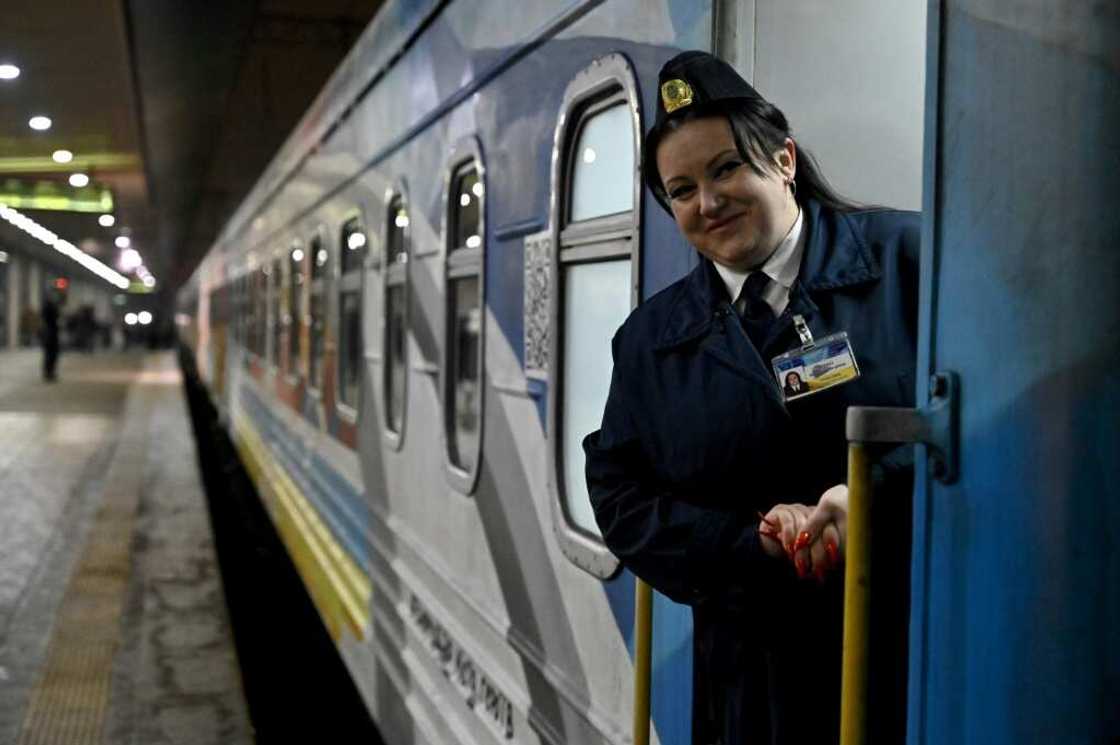 More than 100 workers pulled 12 hour shifts in the freezing rain for the past week to clear and repair nearly 60 kilometres of track alongside demining teams More than 100 workers pulled 12 hour shifts in the freezing rain for the past week to clear and repair nearly 60 kilometres of track alongside demining teams