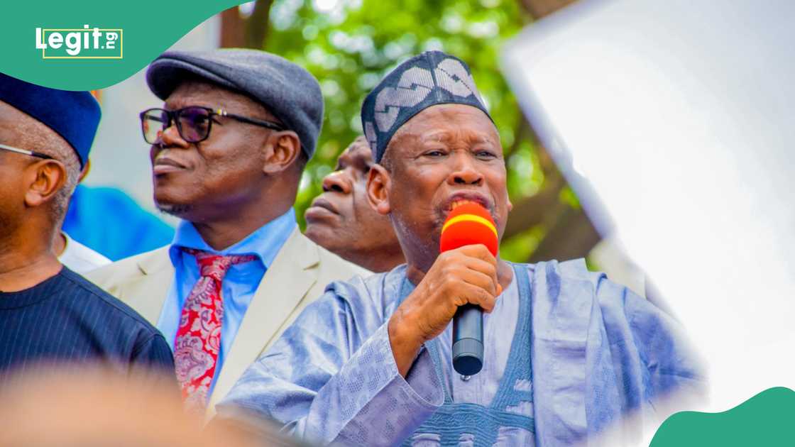 The APC situation has erupted in jubilation as two governors were spotted celebrating amid the Edo governorship election results roll out.