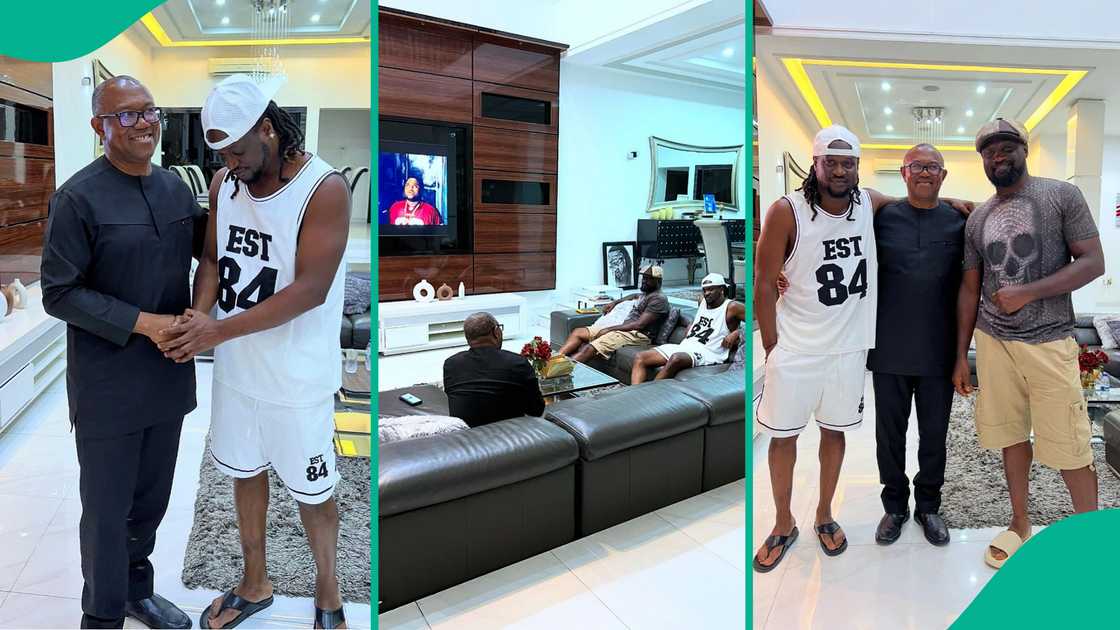 Clips of Peter Obi visiting Paul and Jude Okoye amid the PSquare war Clips of Peter Obi visiting Paul and Jude Okoye amid the PSquare war