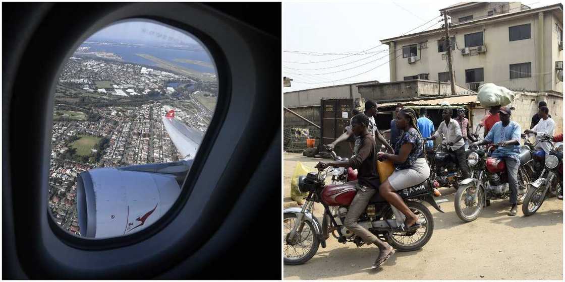 Flight Cost increase Significantly, as Nigerians now Pay Double for Okada Ride