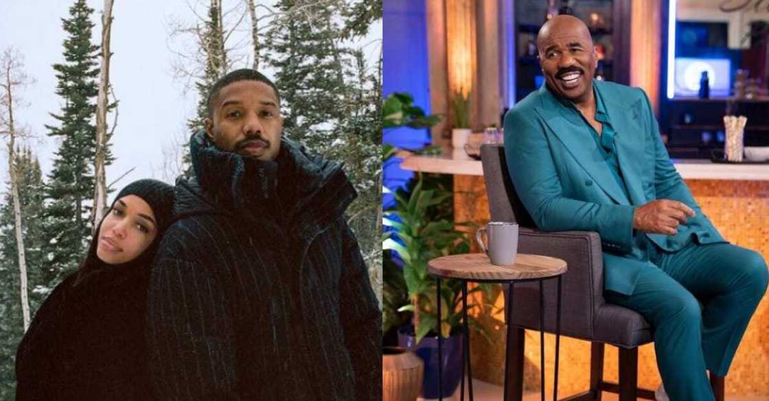 Steve Harvey says he's closely watching actor Michael B Jordan Steve Harvey says he's closely watching actor Michael B Jordan