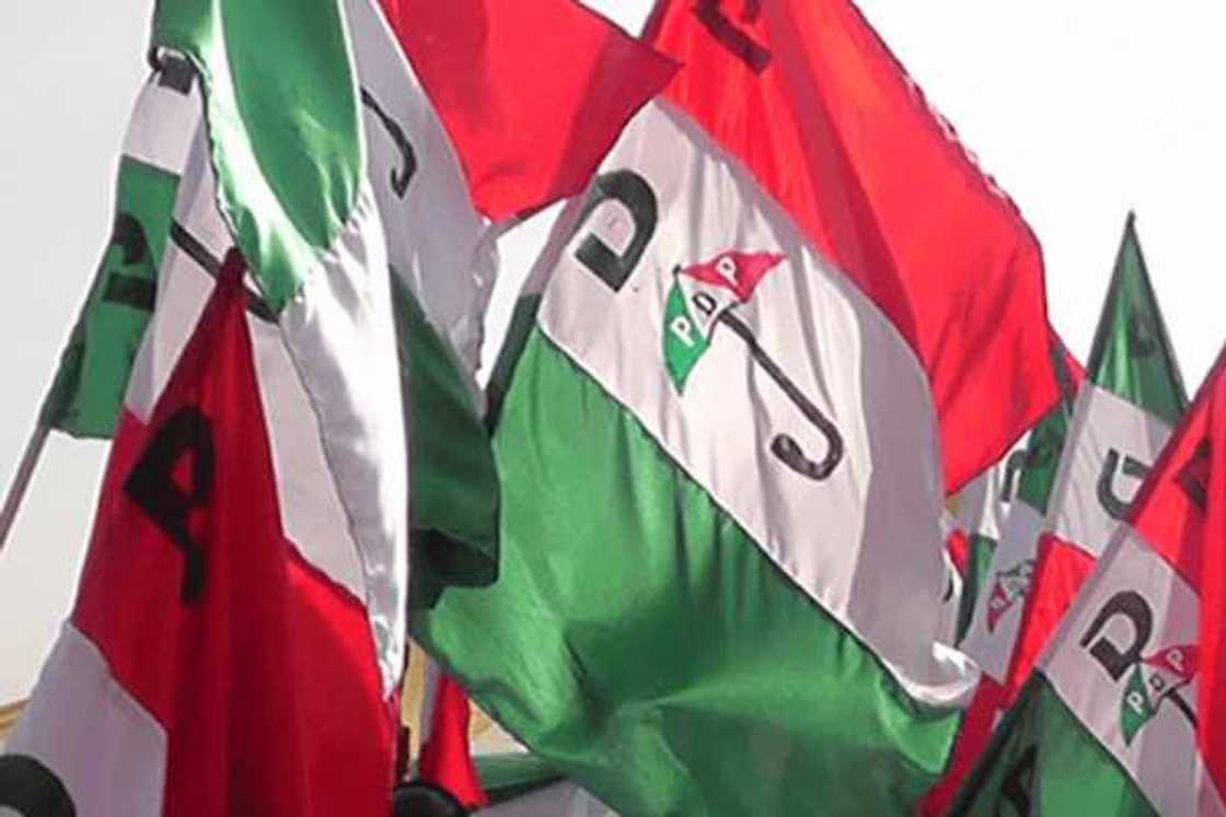 Yanzu yanzu: Yan PDP sun yi arangama da jami'an tsaro a Ebonyi