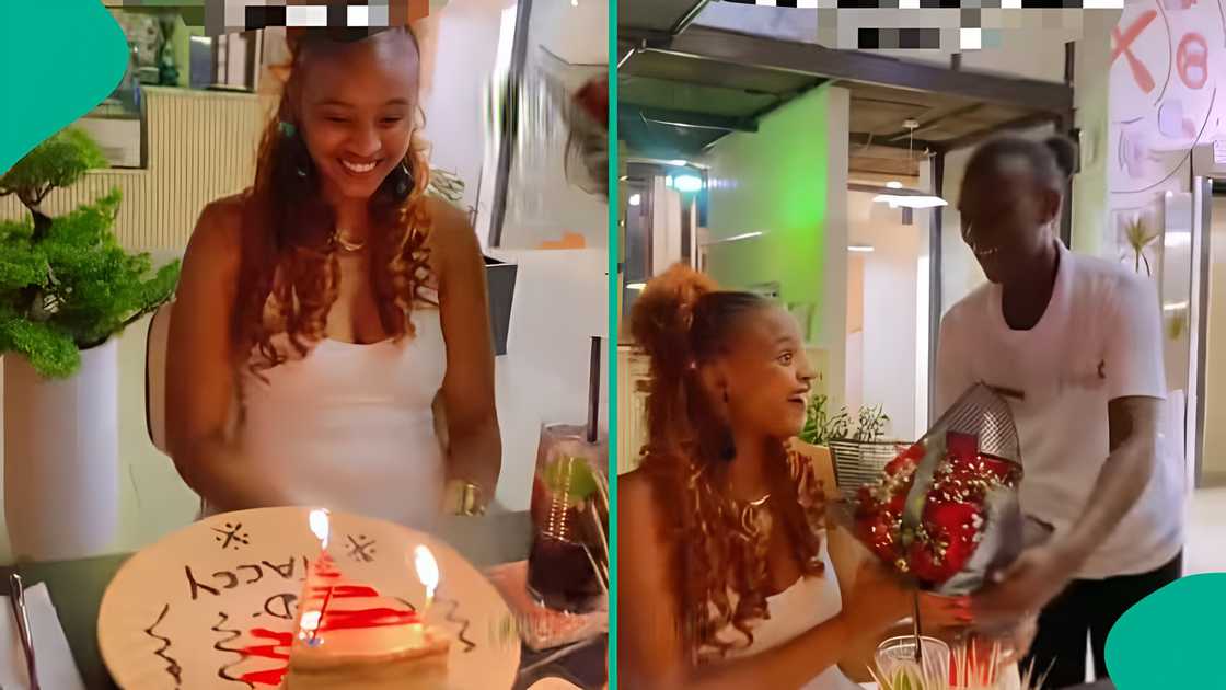 Viral clip shows birthday girl’s reaction to her first bouquet