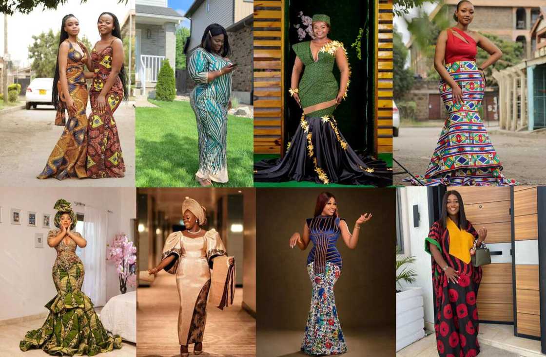 50 latest material gown styles explore the best trends of 2024 photos Legit.ng