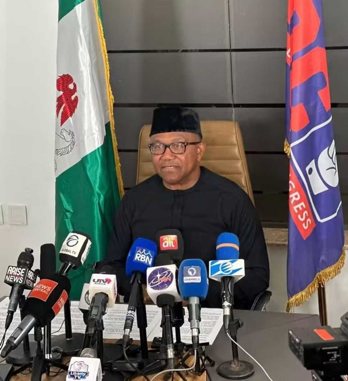 Peter Obi ya yi magana kan Najeriya Peter Obi ya yi magana kan Najeriya