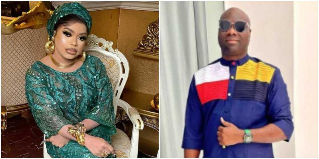 Bobrisky and Mompha Bobrisky and Mompha
