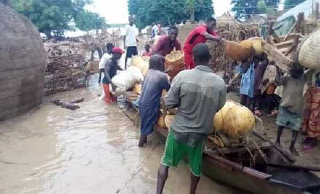 Hotuna: Ambaliyar ruwa ta kashe mutum 4 a Zamfara, ta kwashe gada a Sokoto