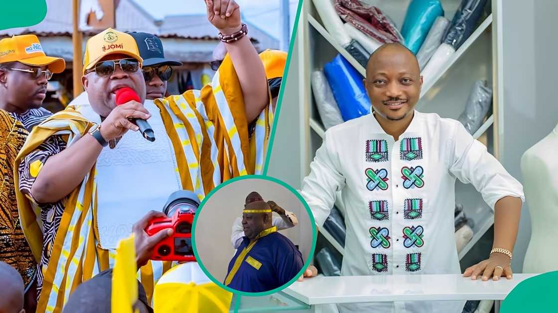 Celebrity tailor Seyi Vodi shares video of him with Governor Ademola Adeleke