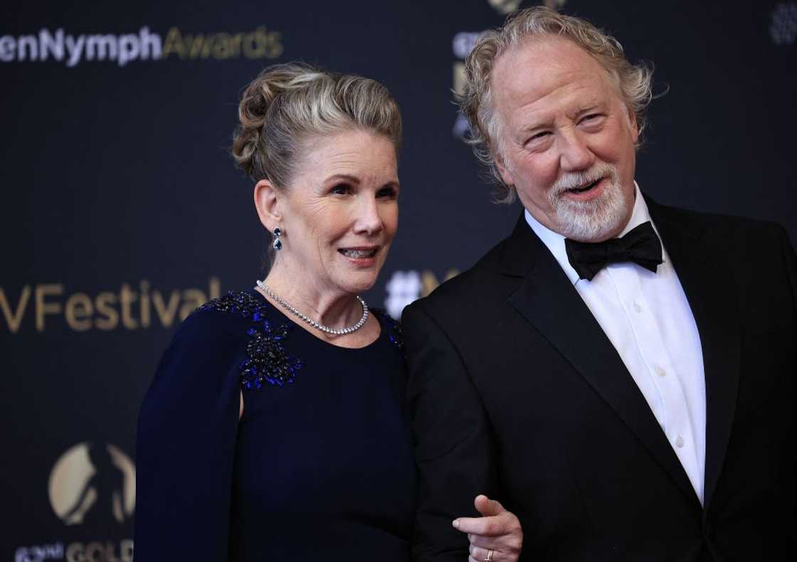 Melissa Gilbert and Timothy Busfield attend an award ceremony