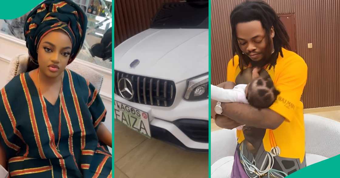 Actress Sotayo Gaga's baby receives special gift from Olamide as she clocks 6 months. Actress Sotayo Gaga's baby receives special gift from Olamide as she clocks 6 months.