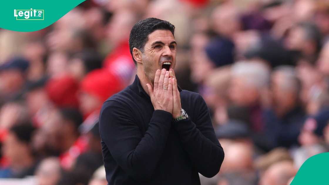 Arsenal, Mikel Arteta, Bournemouth, Gunners, Emirates Stadium, London, Football. Arsenal, Mikel Arteta, Bournemouth, Gunners, Emirates Stadium, London, Football.