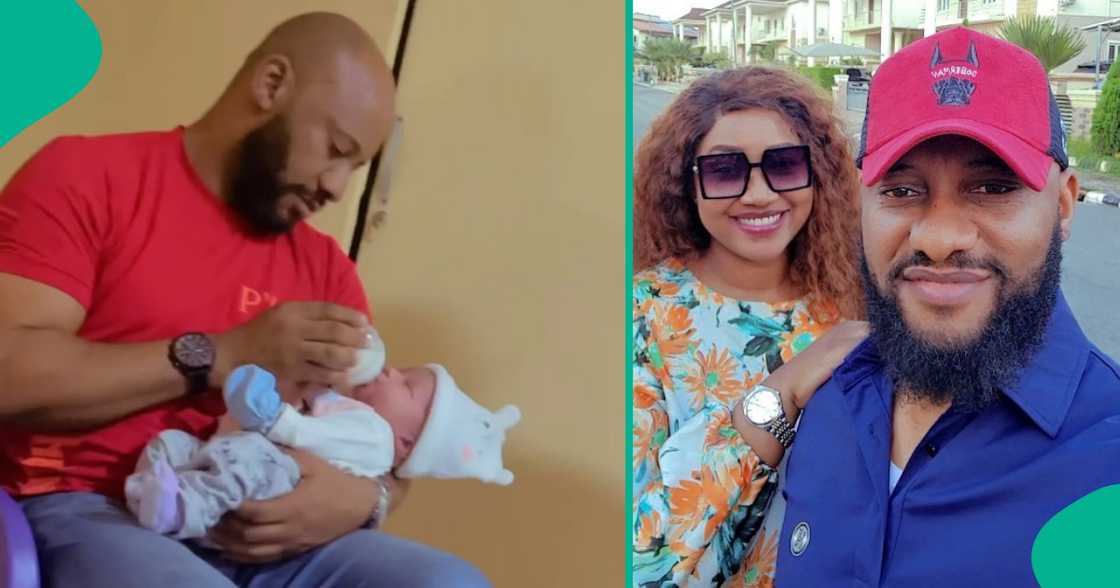 Yul Edochie stirs speculations about him and Judy Austin welcoming third child. Yul Edochie stirs speculations about him and Judy Austin welcoming third child.