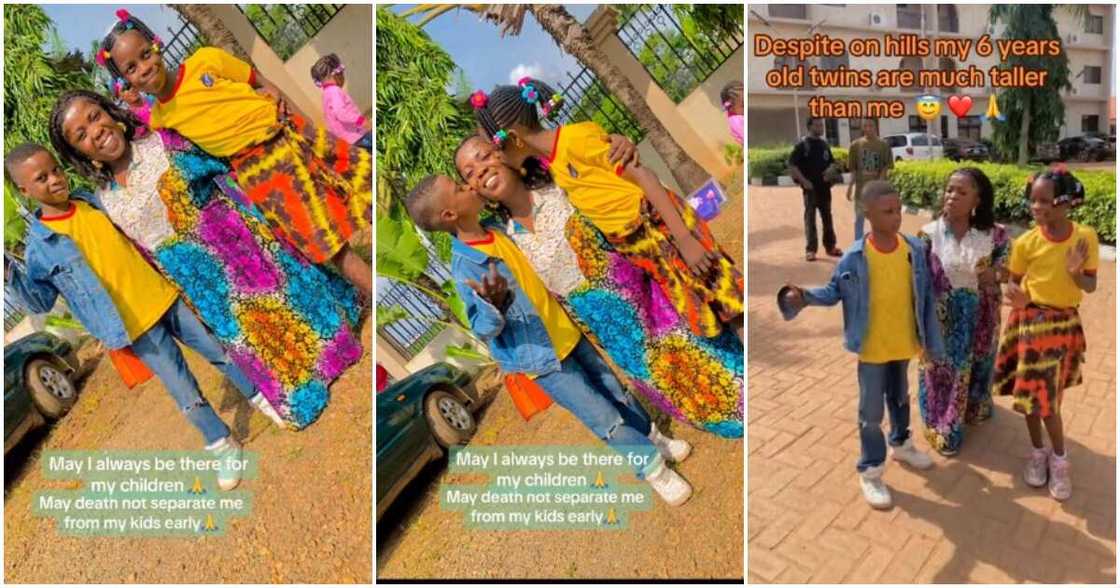 Eniola, small-sized Nigerian mum, kids Eniola, small-sized Nigerian mum, kids