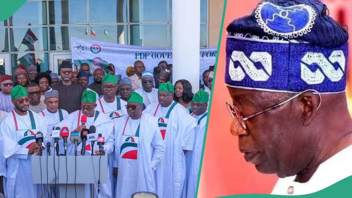 Two PDP governors, Agbu Kefas of Taraba and Peter Mbah of Enugu, has reportedly set to join the APC by next week. Two PDP governors, Agbu Kefas of Taraba and Peter Mbah of Enugu, has reportedly set to join the APC by next week.