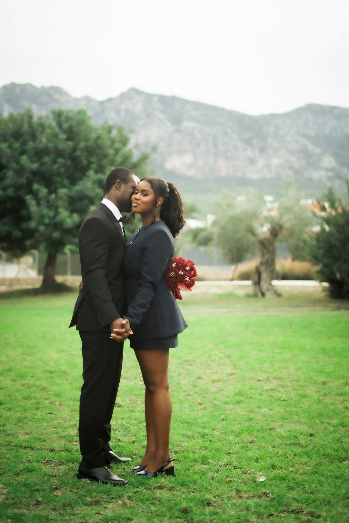 Black couple on a date Black couple on a date