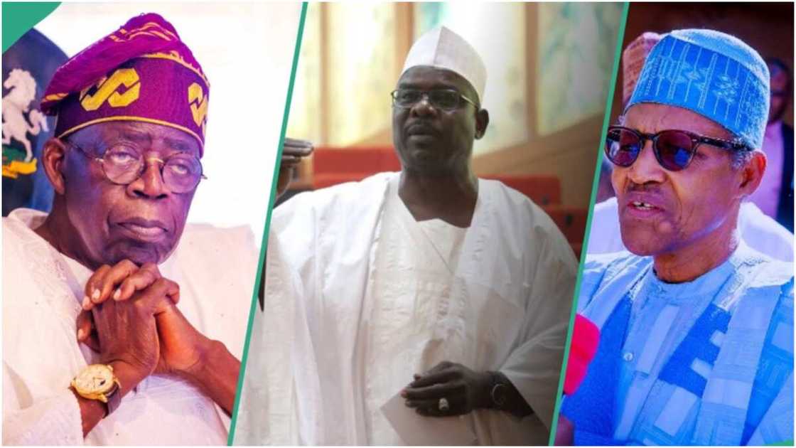 Senator Ali Ndume has warned President Bola Tinubu against former President Muhammadu Buhari. Senator Ali Ndume has warned President Bola Tinubu against former President Muhammadu Buhari.