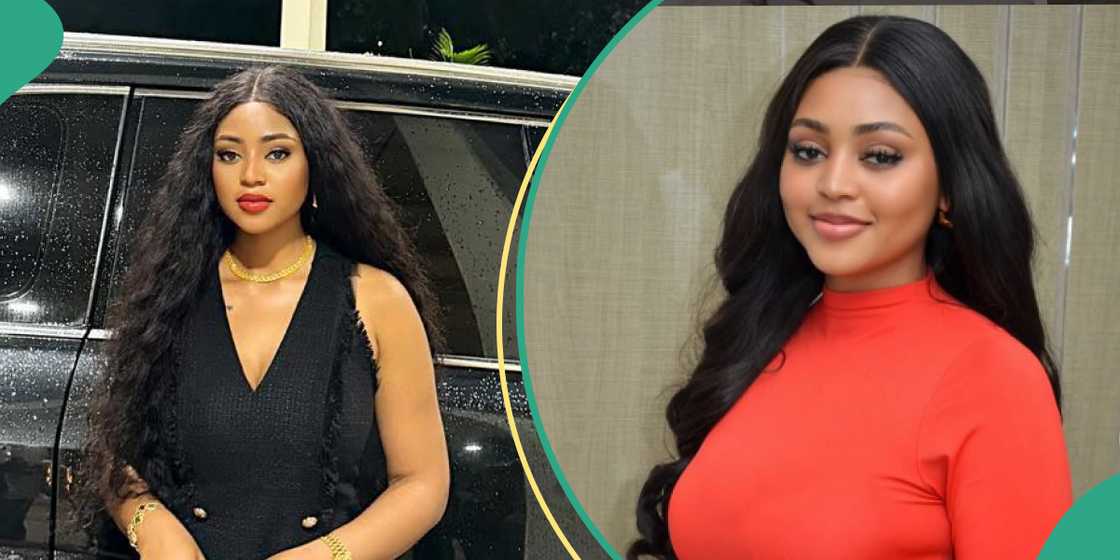 Regina Daniels trended online after revealing her new age in a glowing video, sparking fan reactions.