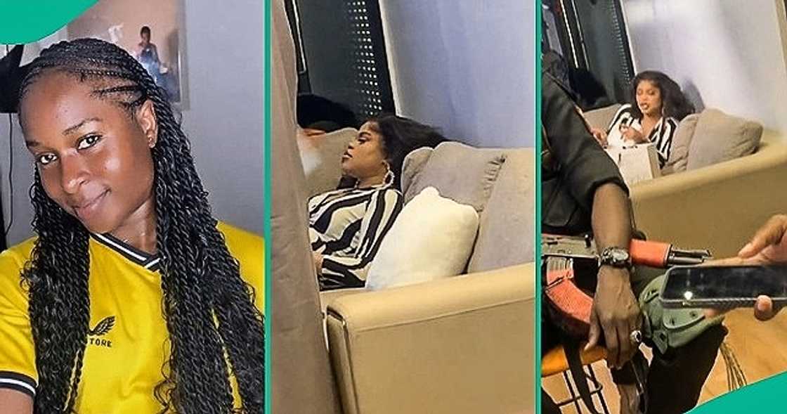 Lady posts unfiltered video of Bobrisky Lady posts unfiltered video of Bobrisky