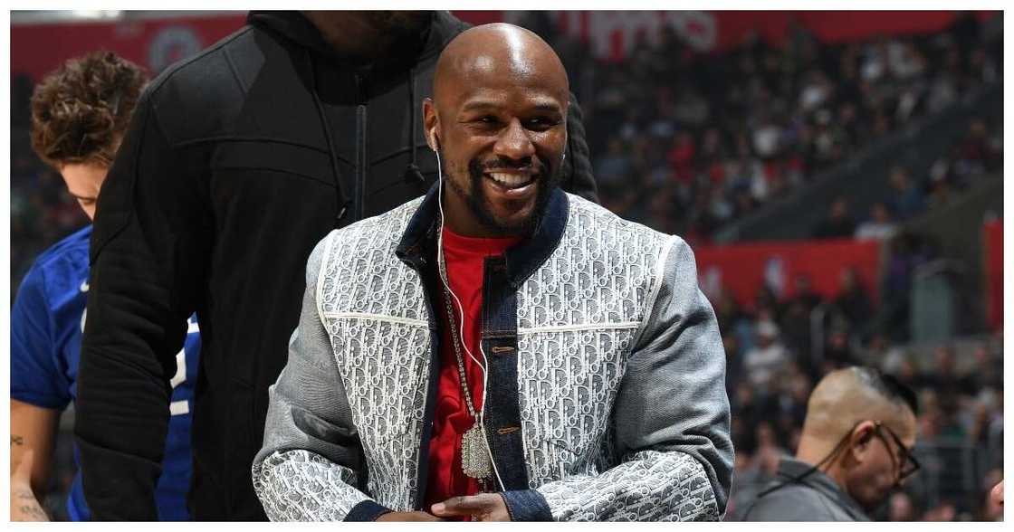 Floyd Mayweather gifts five-week old grandson Rolex watch worth KSh 5 million Floyd Mayweather gifts five-week old grandson Rolex watch worth KSh 5 million
