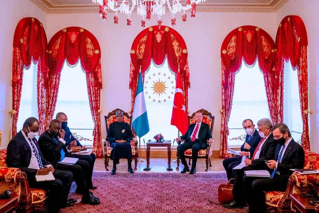 Dirarsa ke da wuya, Shugaba Buhari ya gana da Shugaban kasar Turkiyya Dirarsa ke da wuya, Shugaba Buhari ya gana da Shugaban kasar Turkiyya