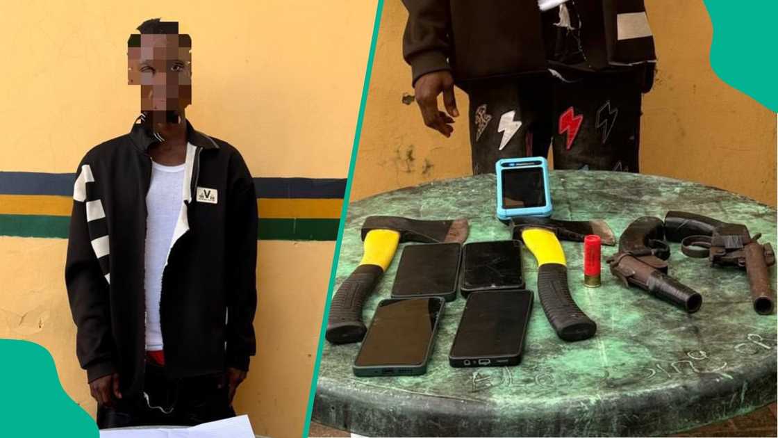 Lagos police arrest 21-year-old passenger after a routine stop-and-search operation leads to a disturbing discovery.