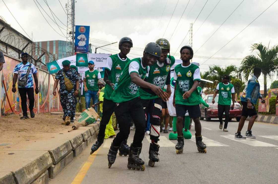 Hypo Toilet Cleaner, Ministry, NYSC Converged to Spread Hygiene Message on World Toilet Day