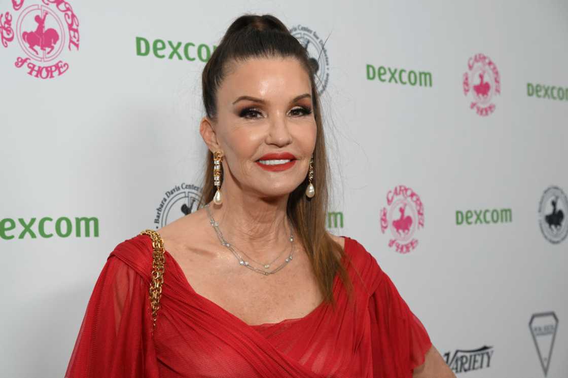 Janice Dickinson attends the 2022 Carousel of Hope Ball Janice Dickinson attends the 2022 Carousel of Hope Ball